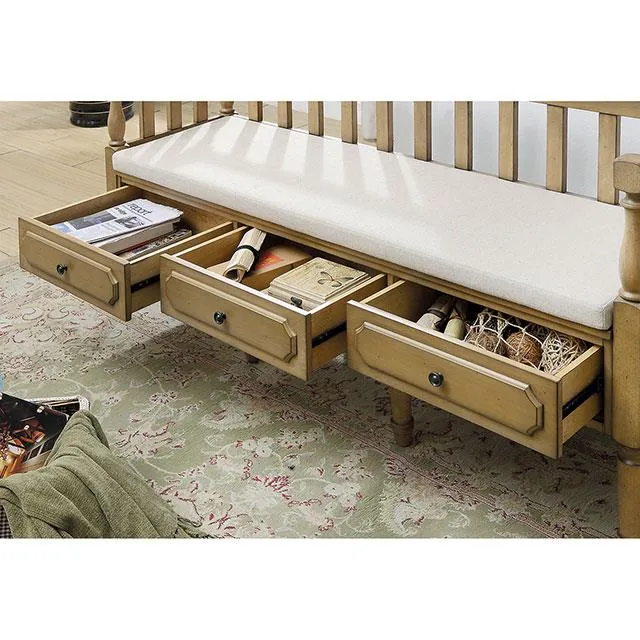 Furniture of America Ballinasloe CM-BN6359NT Bench