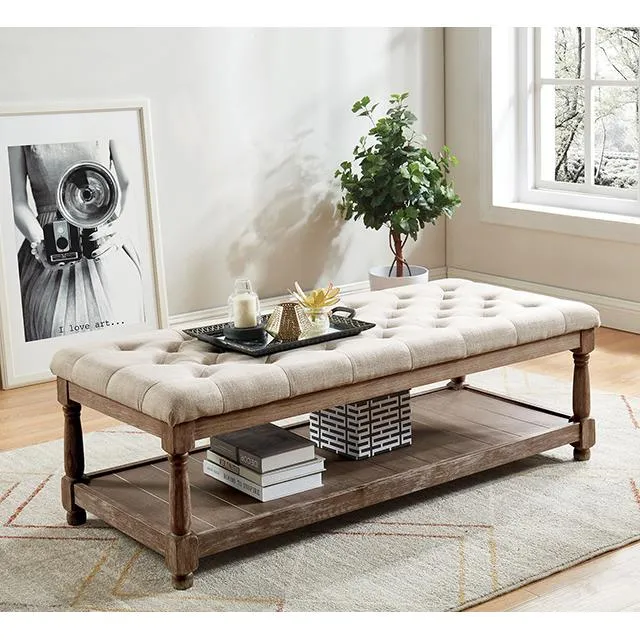 Furniture of America Tanya CM-BN5665BG Bench