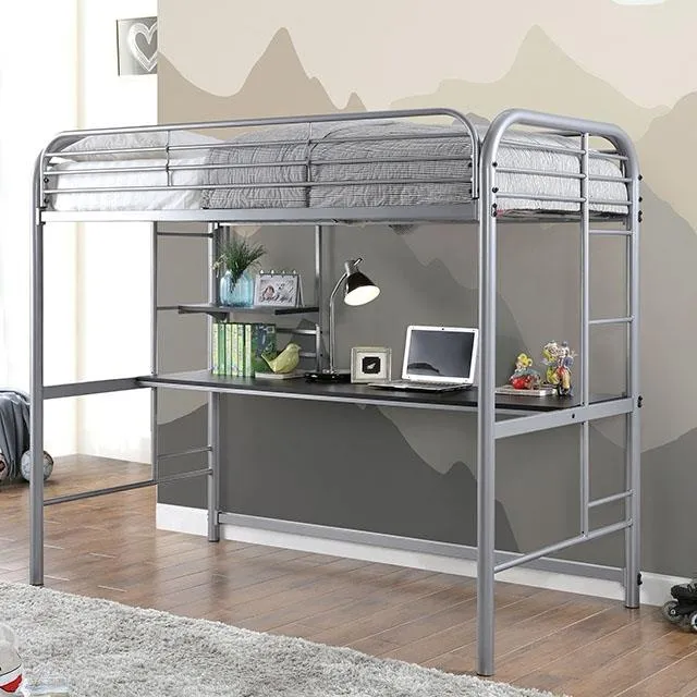 Furniture of America Opal CM-BK938SV Twin Loft Bed