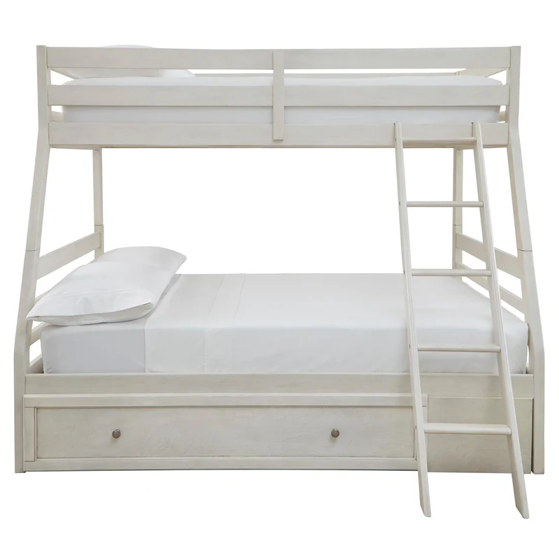 Signature Design by Ashley Robbinsdale B742B16 Twin over Full Bunk Bed with Storage