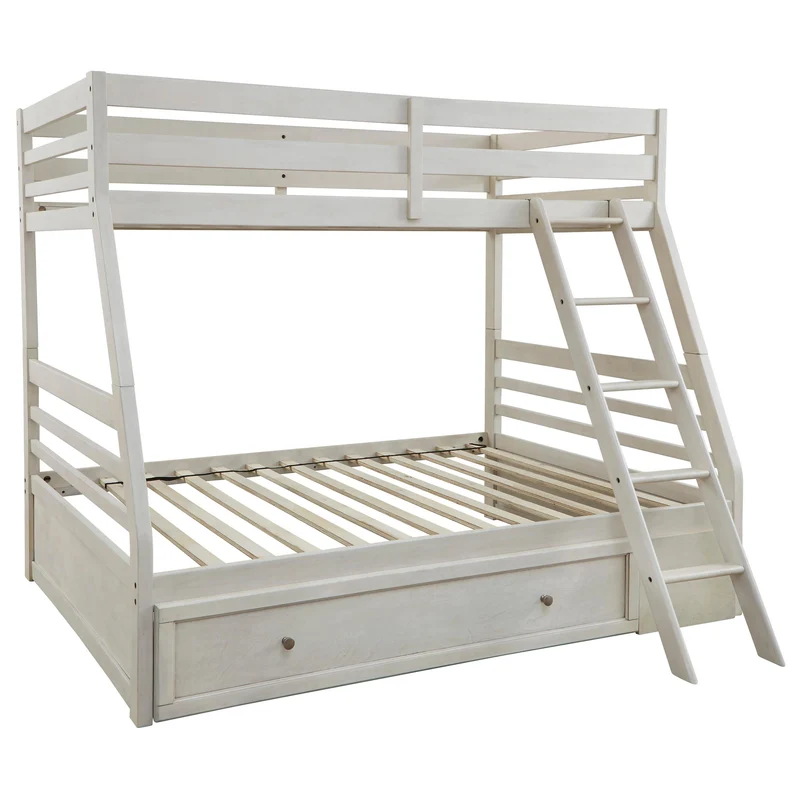 Signature Design by Ashley Robbinsdale B742B16 Twin over Full Bunk Bed with Storage