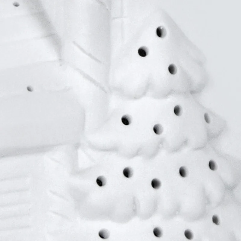 Contemporary Nordic Battery Ceramic Pointed House Christmas Tree LED Table Lamp Night Light For Bedroom