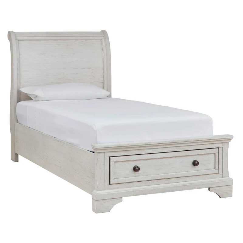 Signature Design by Ashley Robbinsdale B742B12 Twin Sleigh Storage Bed