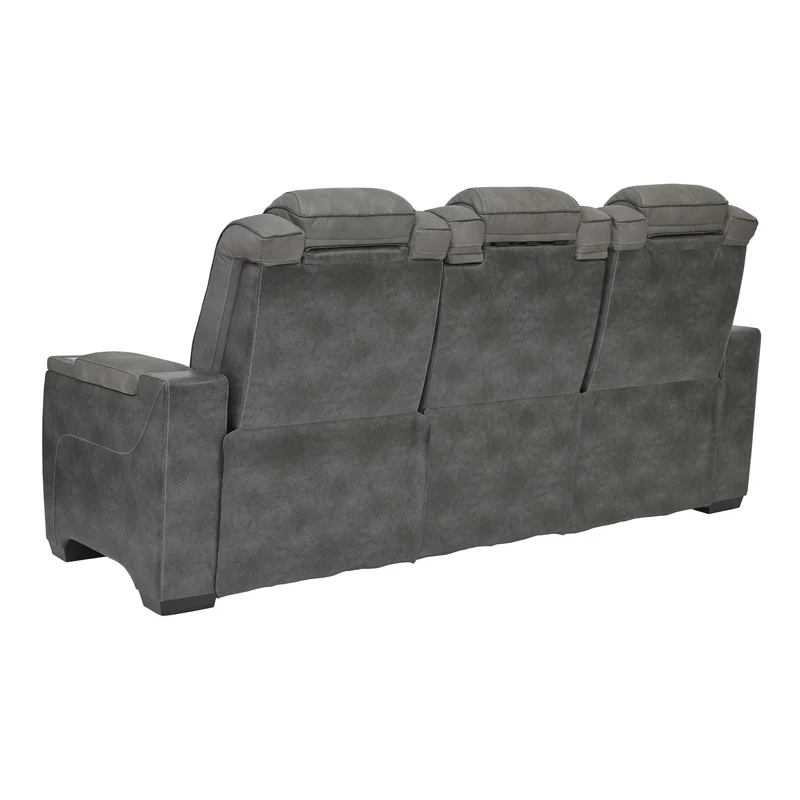Signature Design by Ashley Next-Gen DuraPella 2200415 Power Reclining Sofa with Adjustable Headrest