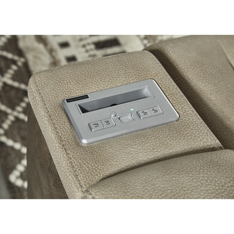 Signature Design by Ashley Next-Gen DuraPella 2200315 Power Reclining Sofa with Adjustable Headrest