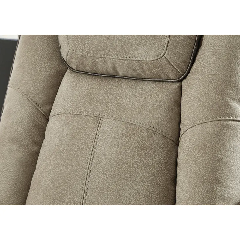 Signature Design by Ashley Next-Gen DuraPella 2200315 Power Reclining Sofa with Adjustable Headrest