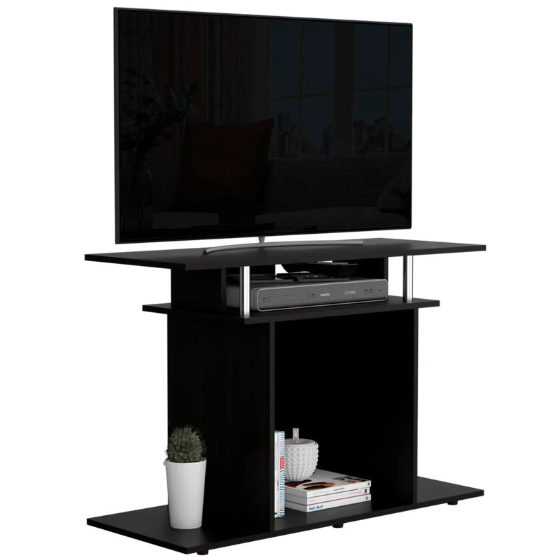 Mesa para TV Invy, Wengue y Negro