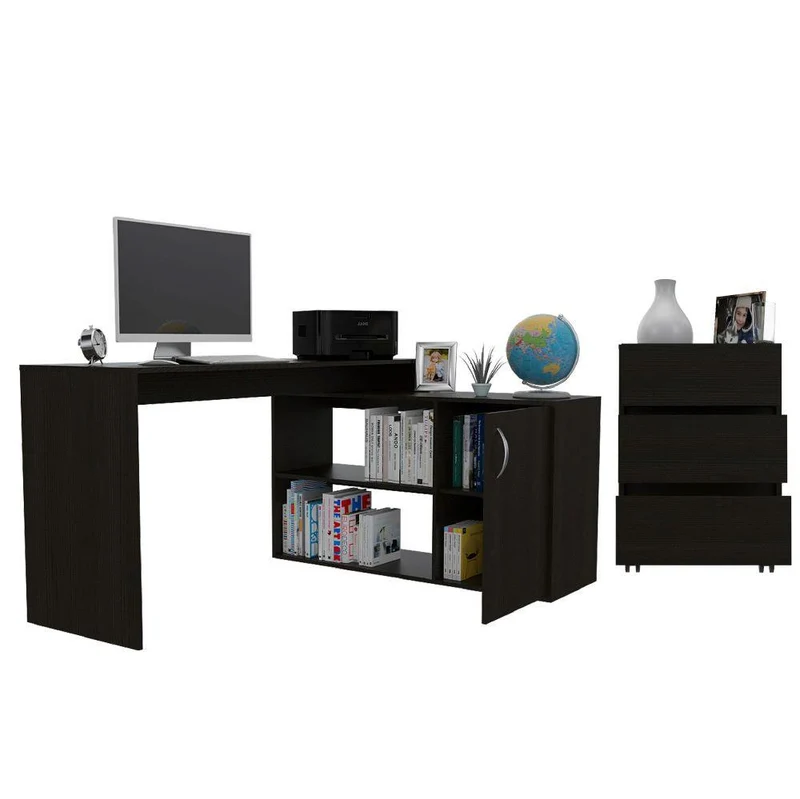 Combo para Oficina Axis Office, Incluye Escritorio y Archivador