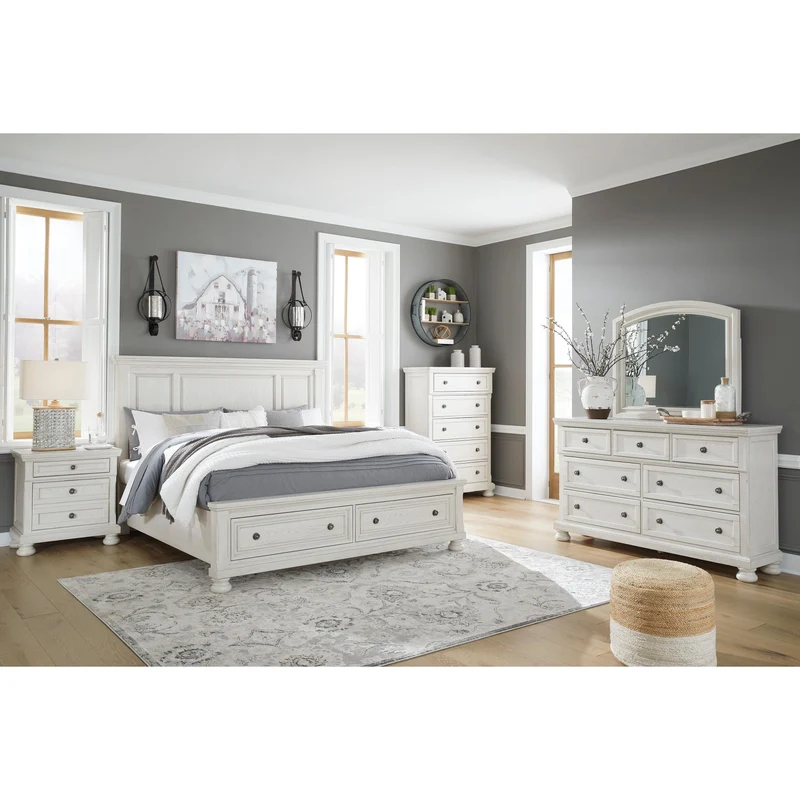Signature Design by Ashley Robbinsdale B742-92 Two Drawer Night Stand