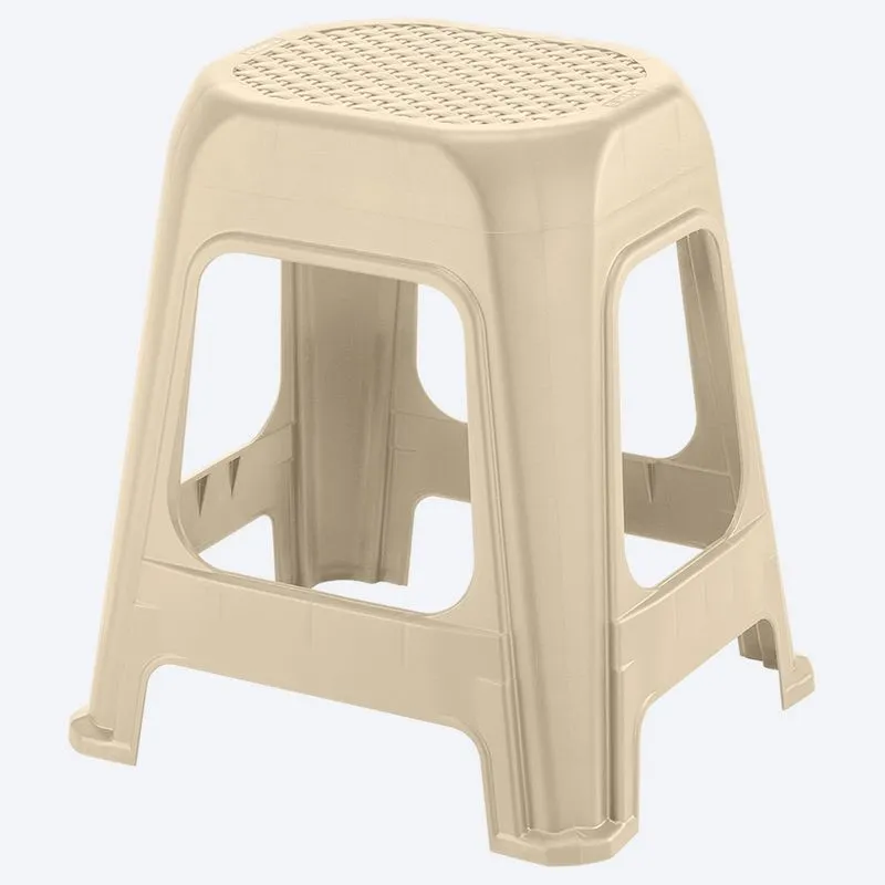 Butaco de Plástico Grande Taupe
