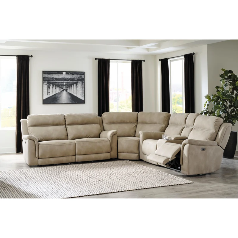 Signature Design by Ashley Next-Gen Durapella 5930247 2 Seat Power Reclining Sofa Adjustable Headrest