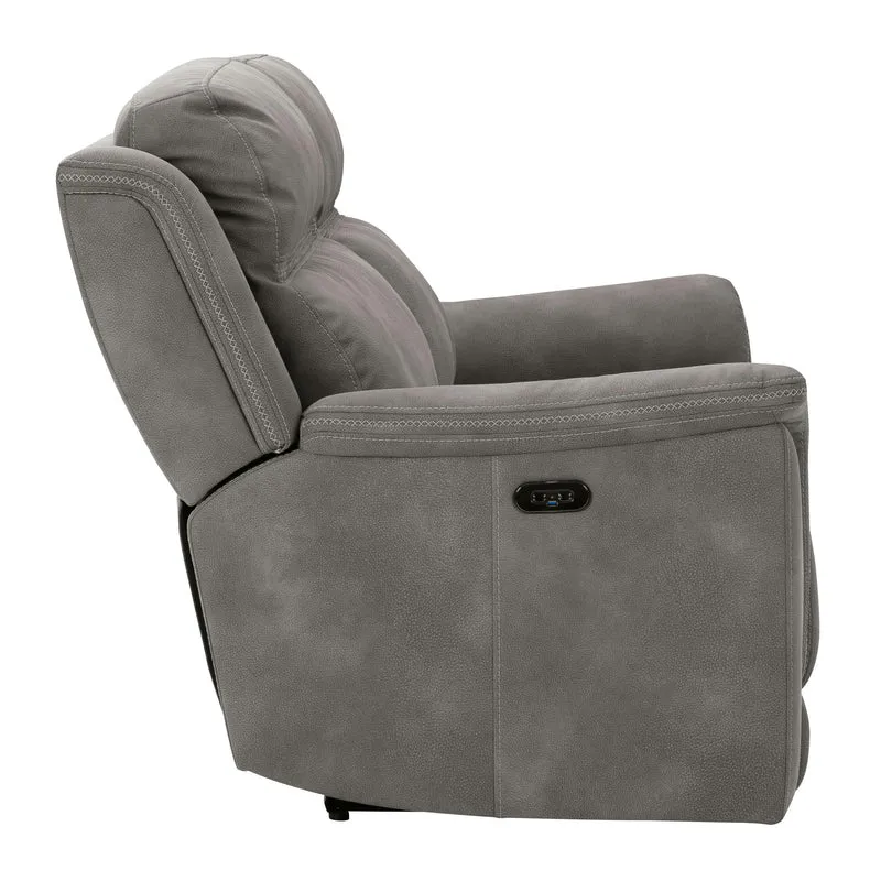 Signature Design by Ashley Next-Gen Durapella 5930147 2 Seat Power Reclining Sofa Adjustable Headrest