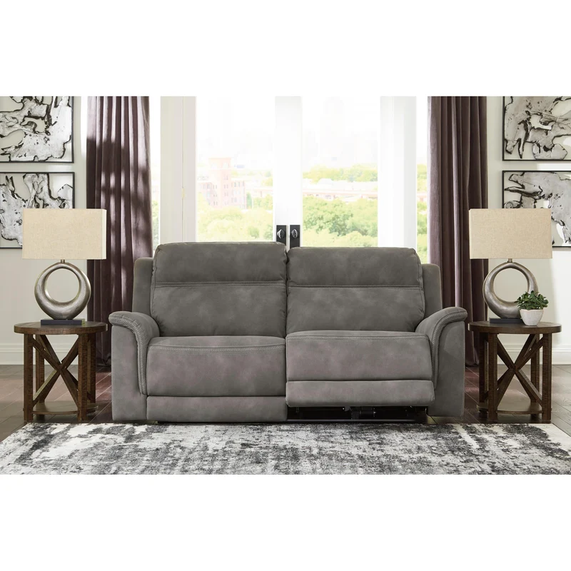 Signature Design by Ashley Next-Gen Durapella 5930147 2 Seat Power Reclining Sofa Adjustable Headrest