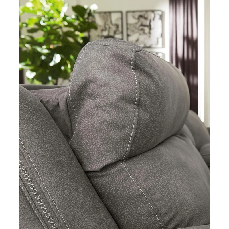 Signature Design by Ashley Next-Gen Durapella 5930147 2 Seat Power Reclining Sofa Adjustable Headrest