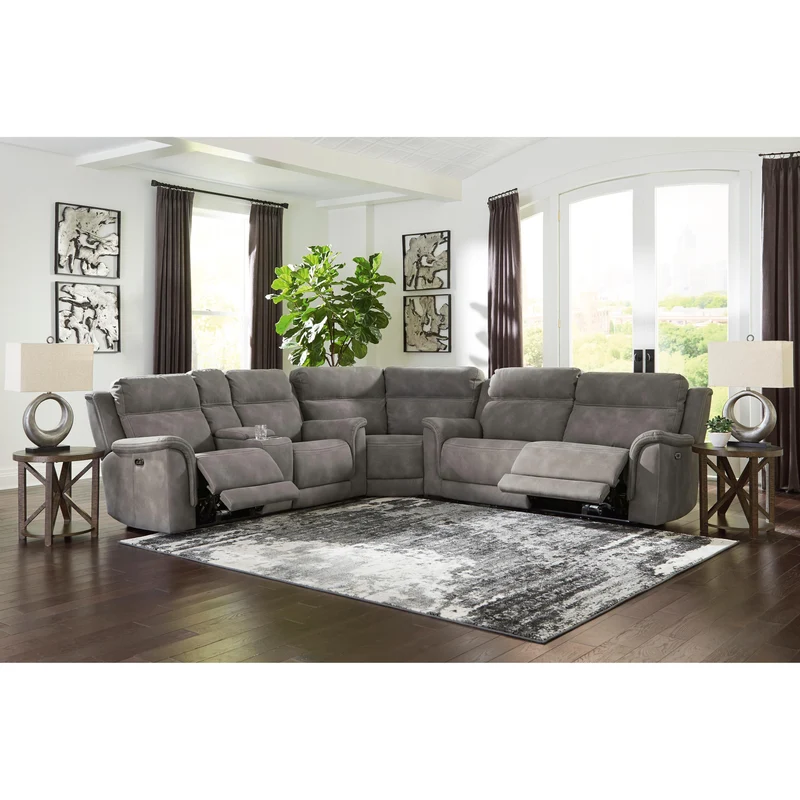 Signature Design by Ashley Next-Gen Durapella 5930147 2 Seat Power Reclining Sofa Adjustable Headrest