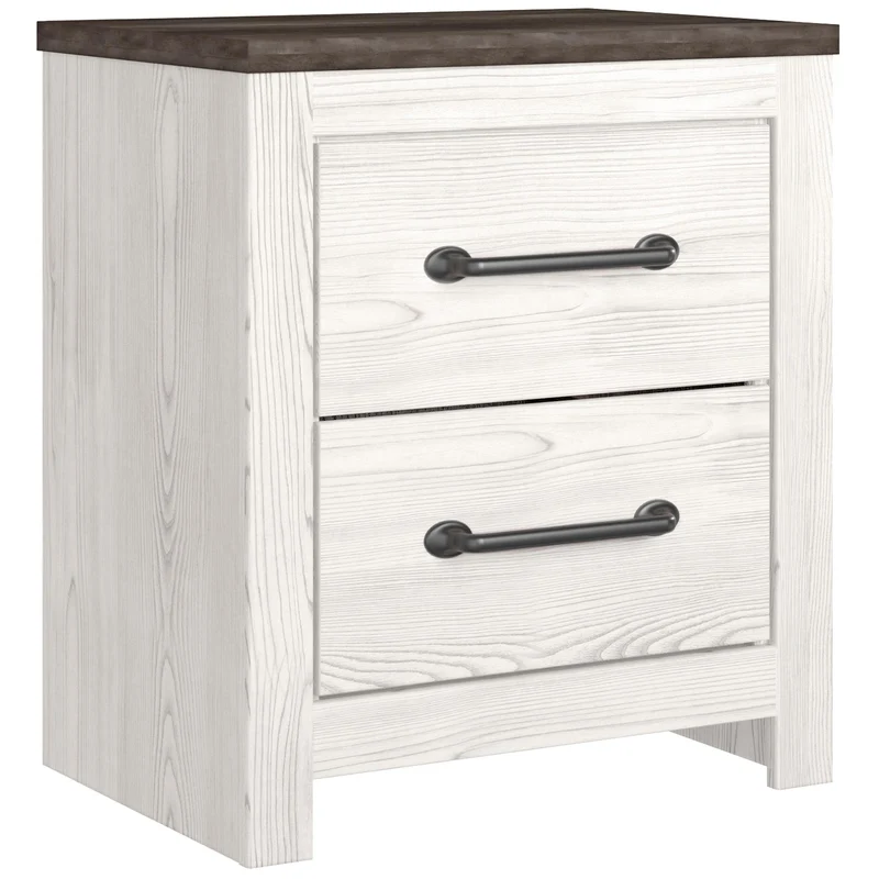 Signature Design by Ashley Gerridan B1190-92 Two Drawer Night Stand