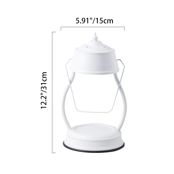 Contemporary Creative Horse Lamp Round Oval Iron 1-Light Melting Wax Table Lamp For Bedroom