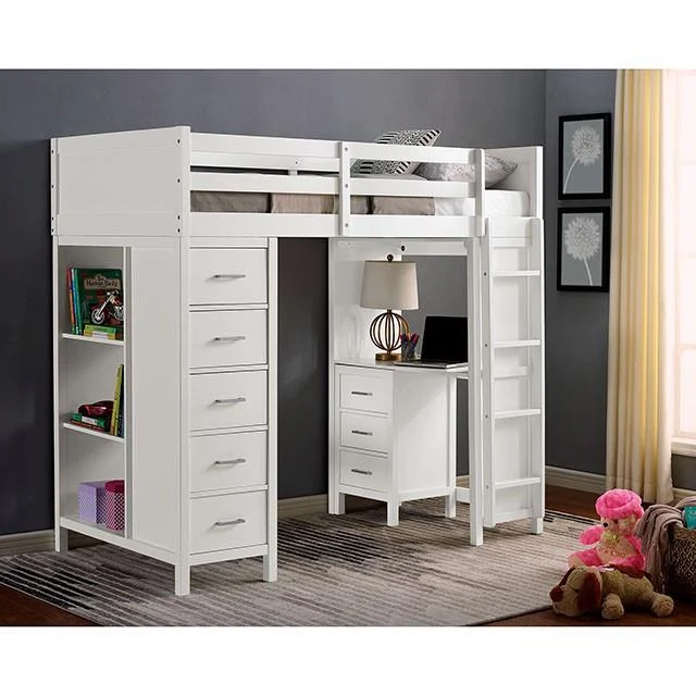 Furniture of America Cassidy CM-BK970 Twin Loft Bed