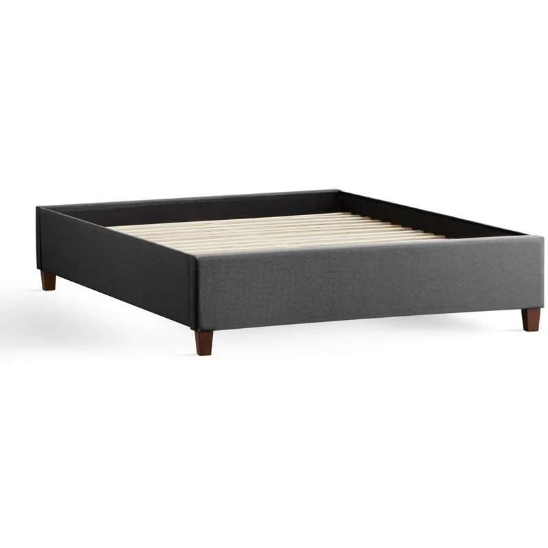 Malouf Eastman Platform Bed Base - Charcoal (Queen)