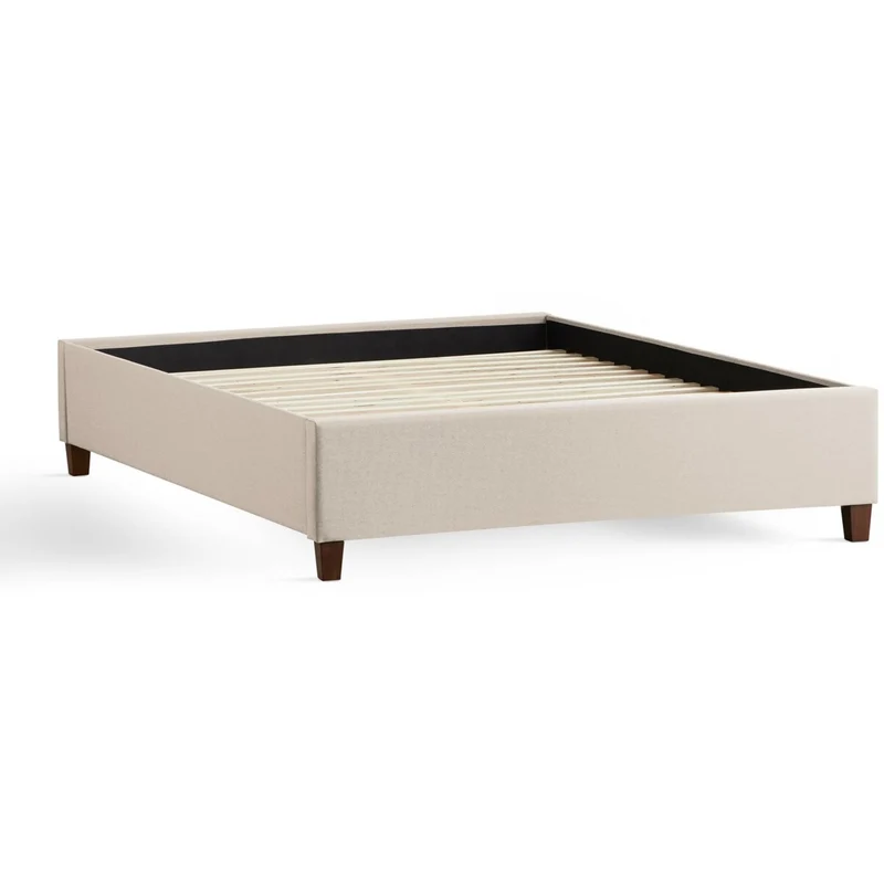 Malouf Eastman Platform Bed Base - Oat (Queen)