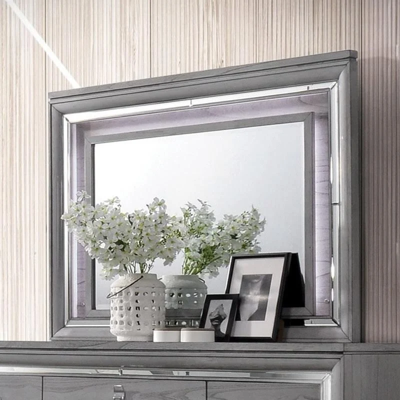 Furniture of America Alanis Dresser Mirror CM7579M