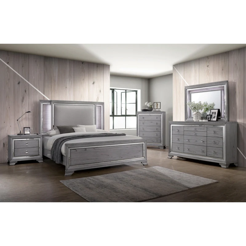 Furniture of America Alanis Dresser Mirror CM7579M