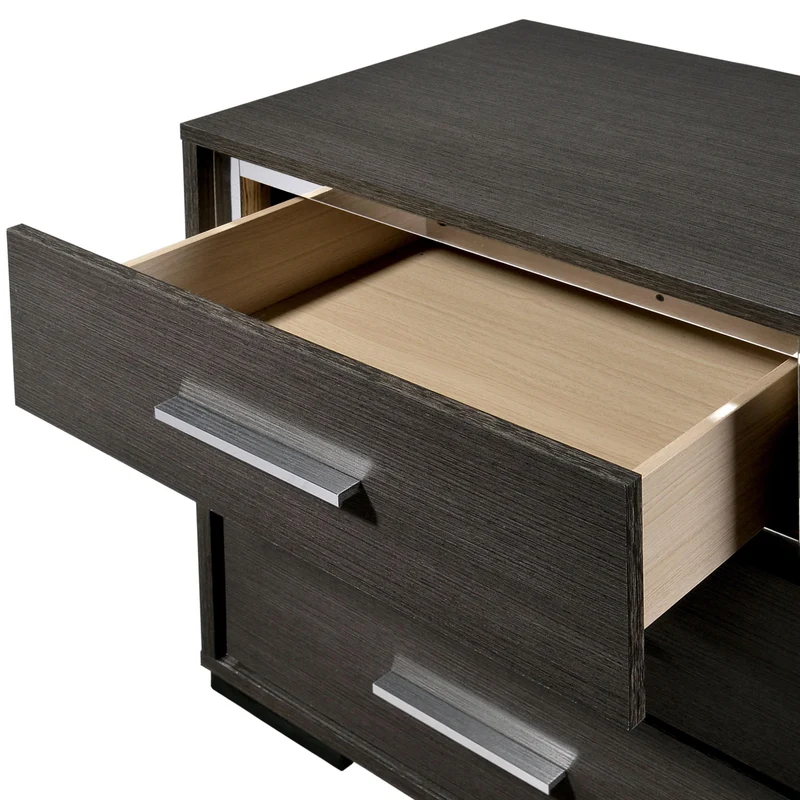 Furniture of America Camryn 3-Drawer Nightstand CM7589N