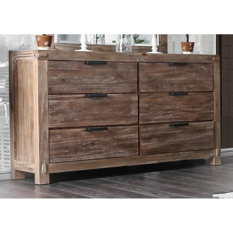 Furniture of America Wynton 6-Drawer Dresser CM7360D
