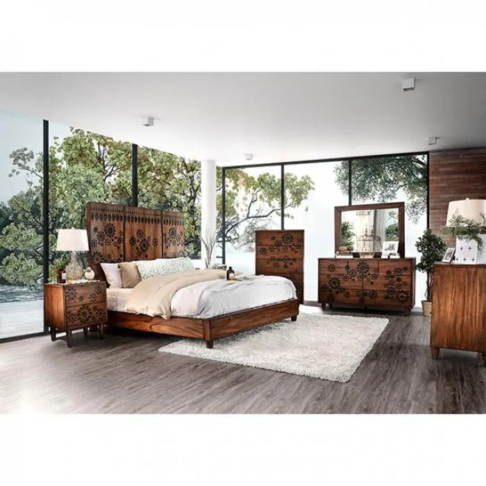 Furniture of America Amarantha Dresser Mirror CM7362M