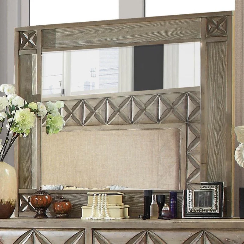 Furniture of America Markos Dresser Mirror CM7393M