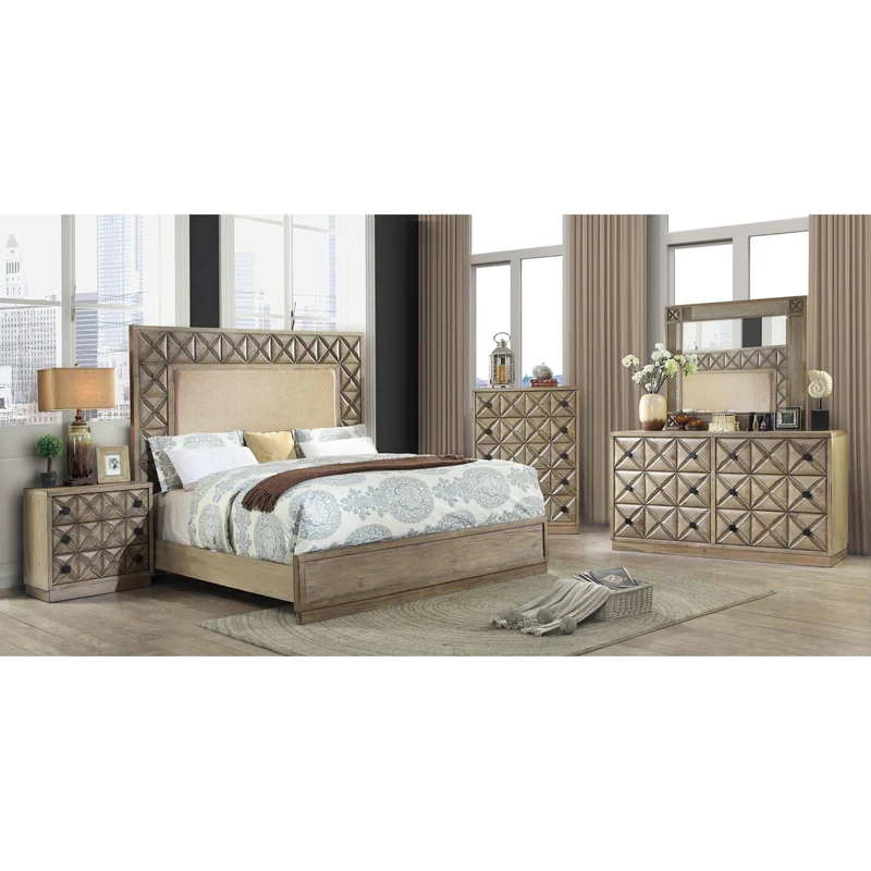 Furniture of America Markos Dresser Mirror CM7393M