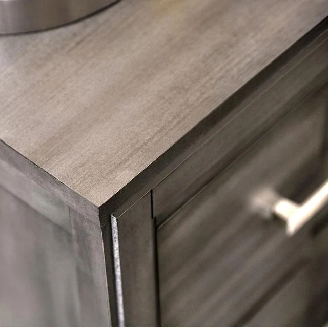 Furniture of America Berenice 2-Drawer Nightstand CM7580GY-N