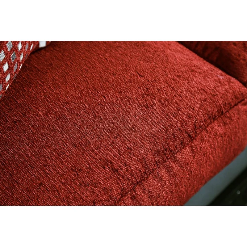 Furniture of America Midleton Stationary Leatherette Sofa SM7440-SF