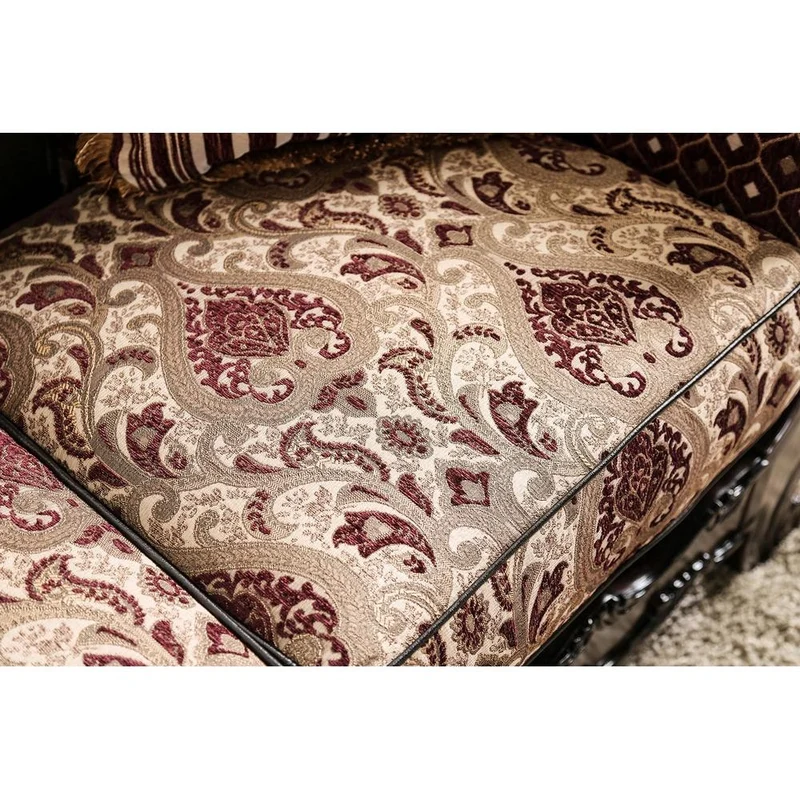 Furniture of America Quirino Stationary Fabric Sofa SM6415-SF