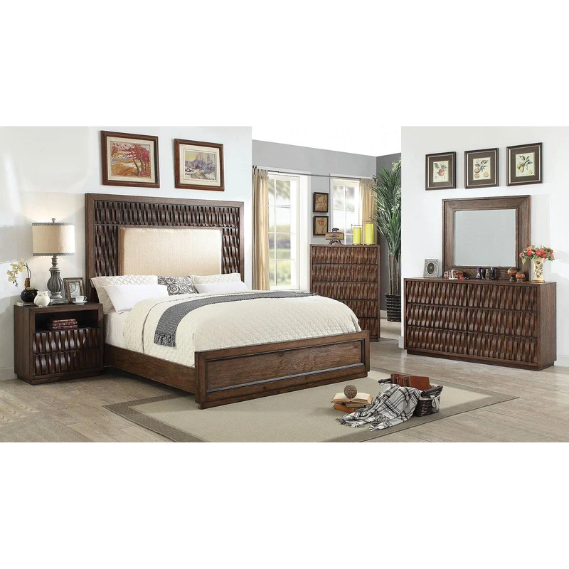 Furniture of America Eutropia Dresser Mirror CM7394M