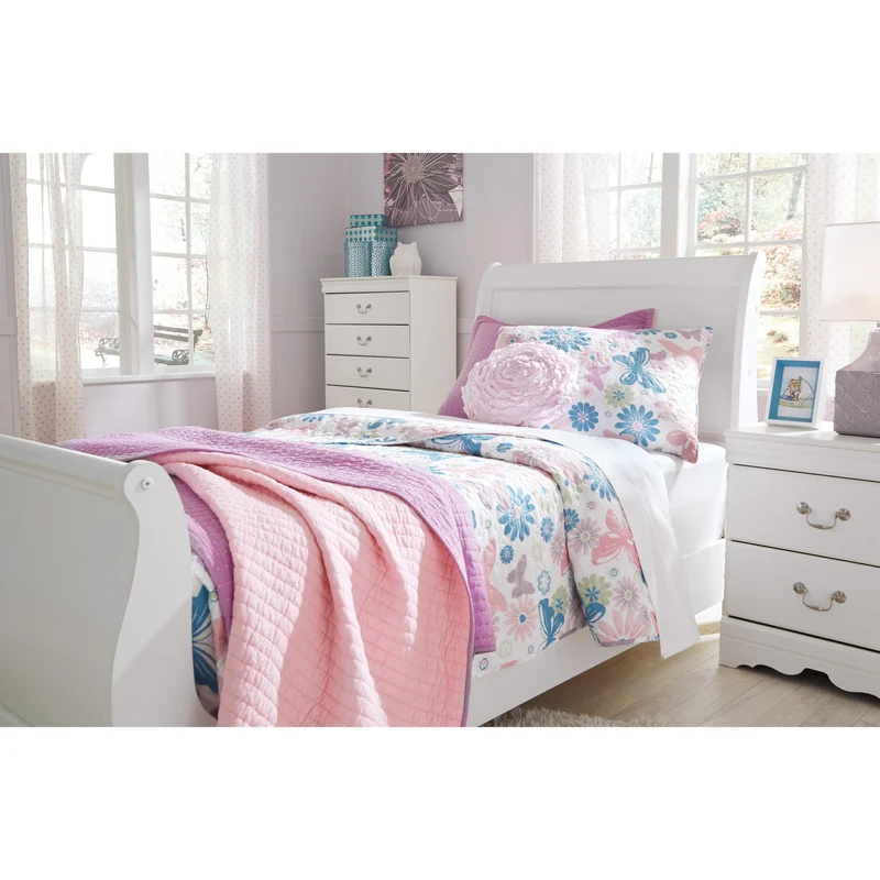 Signature Design by Ashley Anarasia B129B1 Twin Sleigh Bed