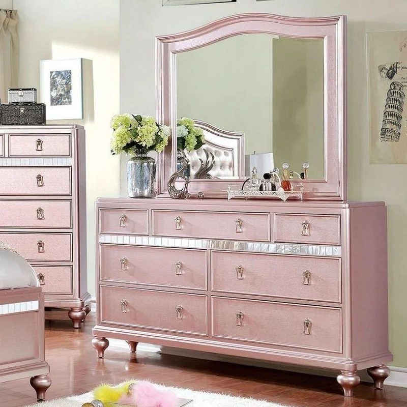 Furniture of America Ariston Dresser Mirror CM7171RG-M