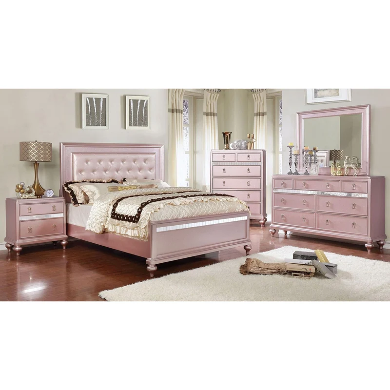 Furniture of America Avior 5-Drawer Chest CM7170RG-CS