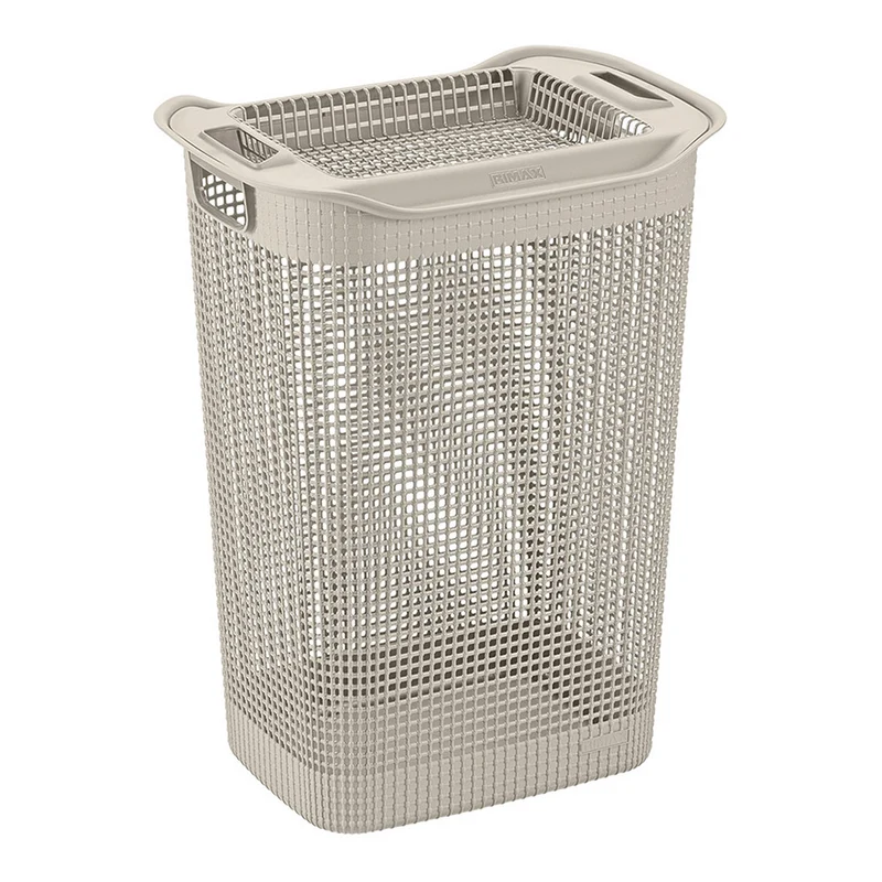 Cesta para Ropa Linum con Tejido Premium Taupe