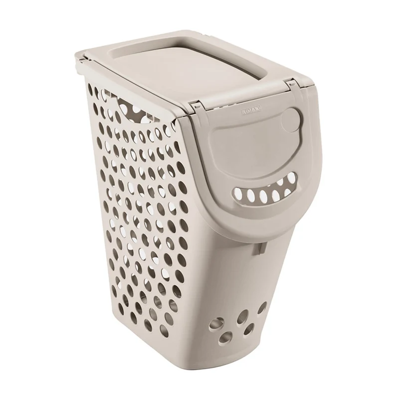 Cesta Plus para Ropa Taupe