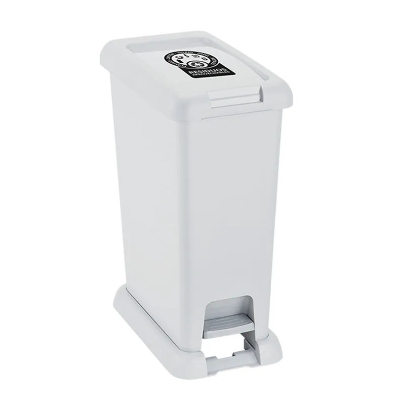 Basurero Pedal 20 Litros Blanco