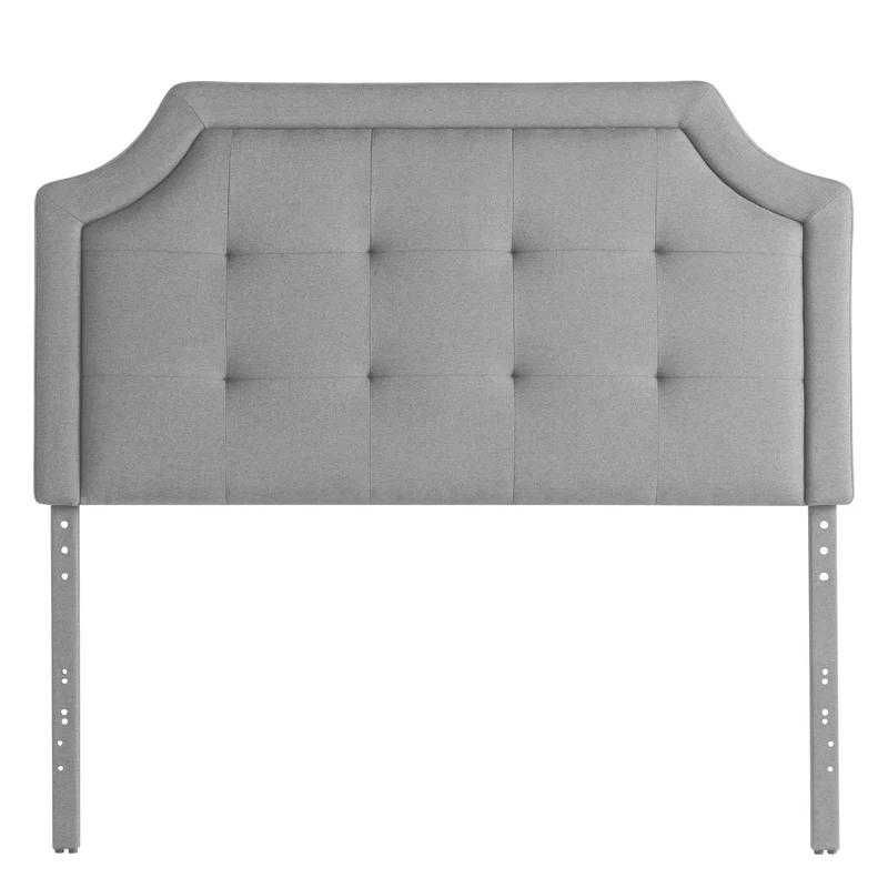 Malouf Carlisle Upholstered Headboard - Stone (King)