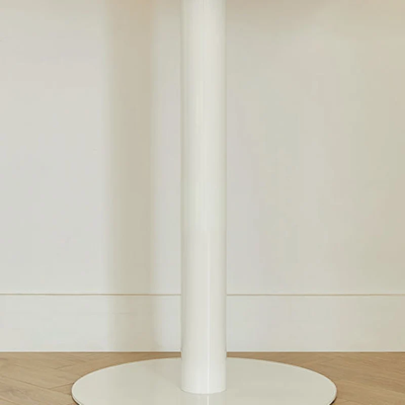 Contemporary Nordic Square Medium Density Fiberboard Steel End Table 1-Tier For Living Room
