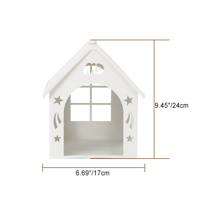 Contemporary Nordic Hollowed House Decorative Iron 1-Light Melting Wax Table Lamp For Bedroom