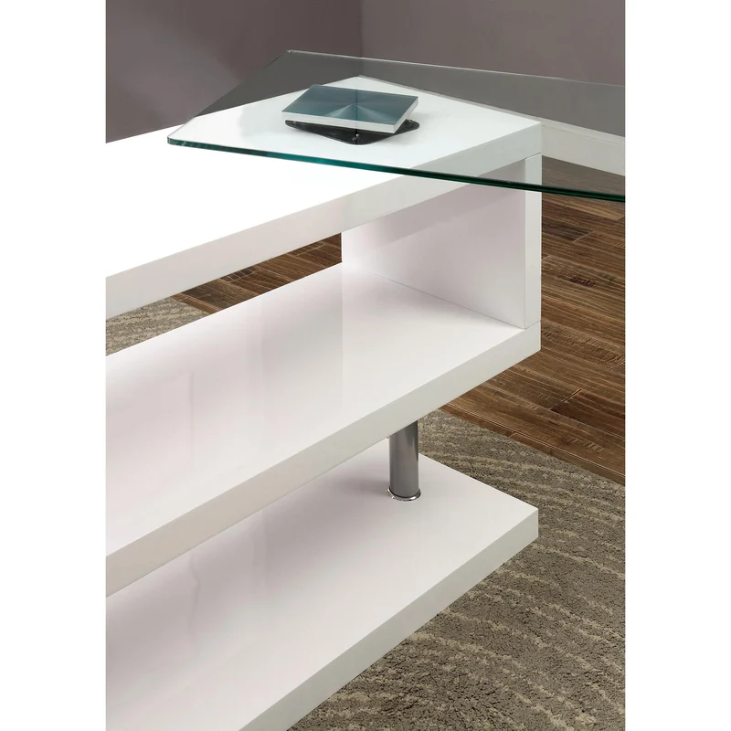 Furniture of America Office Desks Desks CM-DK6131WH