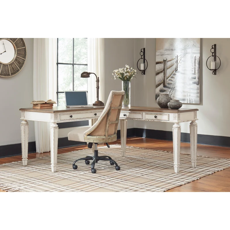 Signature Design by Ashley Realyn H743-134 Home Office Lift Top Desk