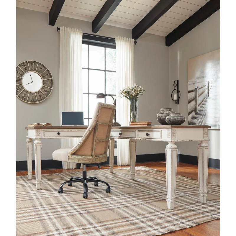 Signature Design by Ashley Realyn H743-134 Home Office Lift Top Desk
