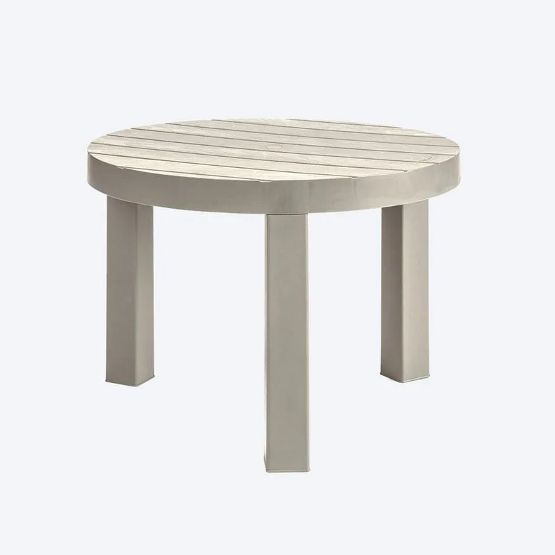 Mesa Centro Redonda Barú Taupe