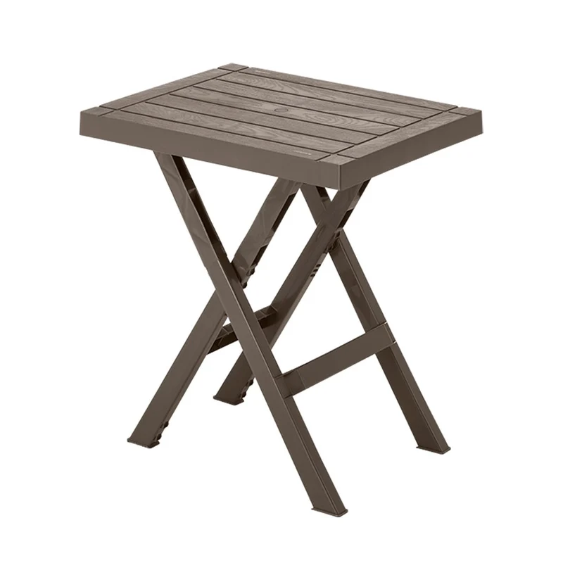 Mesa Plegable Rectangular Barú Mocca