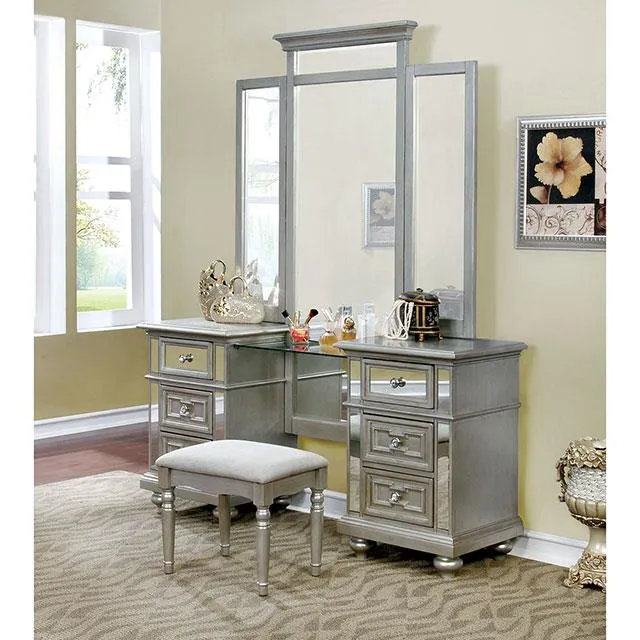 Furniture of America Salamanca CM7673V-SET Vanity W/ Stool